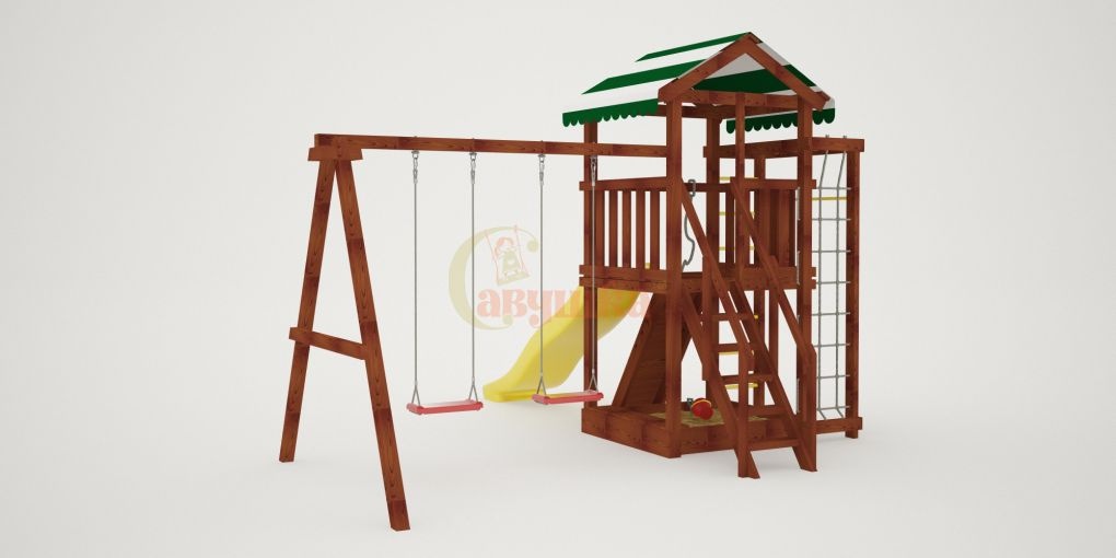 Детская площадка Савушка Мастер 5 - Махагон